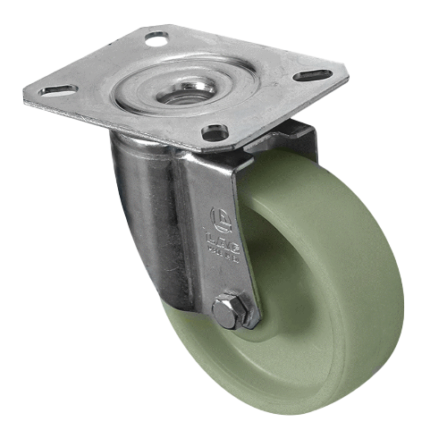 Should I choose Glass-Filled Nylon Wheels? 1 Coldene High Temp Glass Filled Nylon Swivel