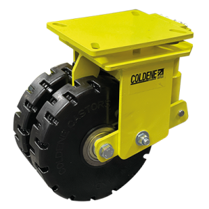 Coldene - Heavy Duty Automotive Plant Suspension Shock Absorption Swivel Castor with Directional Lock - 3 Tonne - CDFABTWTP300-4TS-DL - Main Image