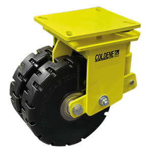 Coldene - Heavy Duty Automotive Plant Suspension Shock Absorption Swivel Castor without Directional Lock - 3T - CDFABTWTP300-4TS - Main Image