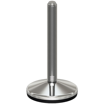 Coldene-Stainless-Steel-Foot-Articulated-Screw-Vulcanized-Rubber-100mm-Base-Threaded