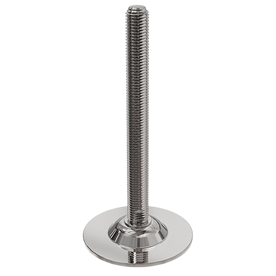 Coldene-Stainless-Steel-Foot-Stamped-Articulated-Bolt-Down-without-holes-85-mm-Base-Threaded