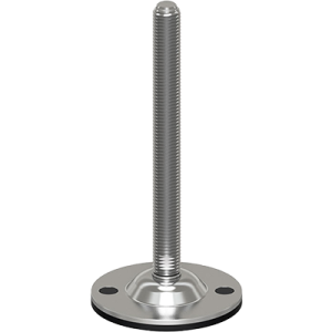 Coldene-Stainless-Steel-Foot-Stamped-Articulated-Dual-Bolt-Down-Vulcanized-Rubber-85-mm-Base-Threaded