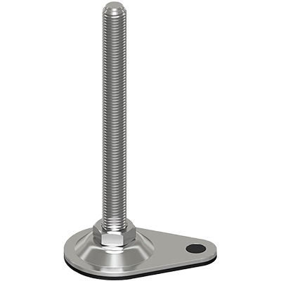 Coldene-Stainless-Steel-Foot-Stamped-Articulated-Fix-Single-Bolt-Down-65-x-99-mm-Teardrop-Shaped-Base