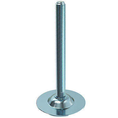 Coldene-Zinc-Steel-Foot-Stamped-Galvanised-Articulated-Mild-Steel-Screw-85-mm-Galvanised-Mild-Steel-Base