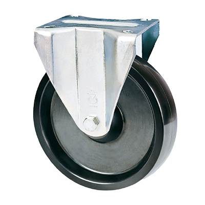 Coldene - Black Phenolic Resin Stainless Steel Fixed Castor - CDFTPSSXXXHT - Main Image