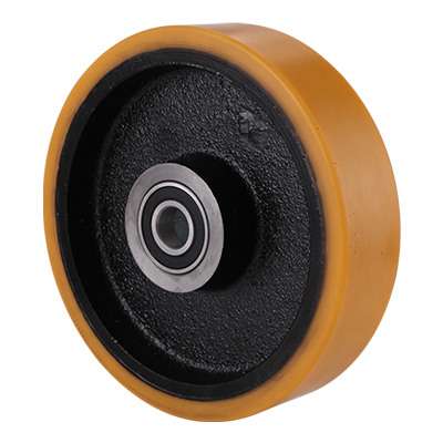 Coldene - Polyurethane Tyre Cast Iron Core Wheel - CDWXXXCIP