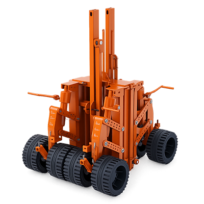 Coldene - Container Castors Import Range Hydraulic Lifting Container Castors Main Image